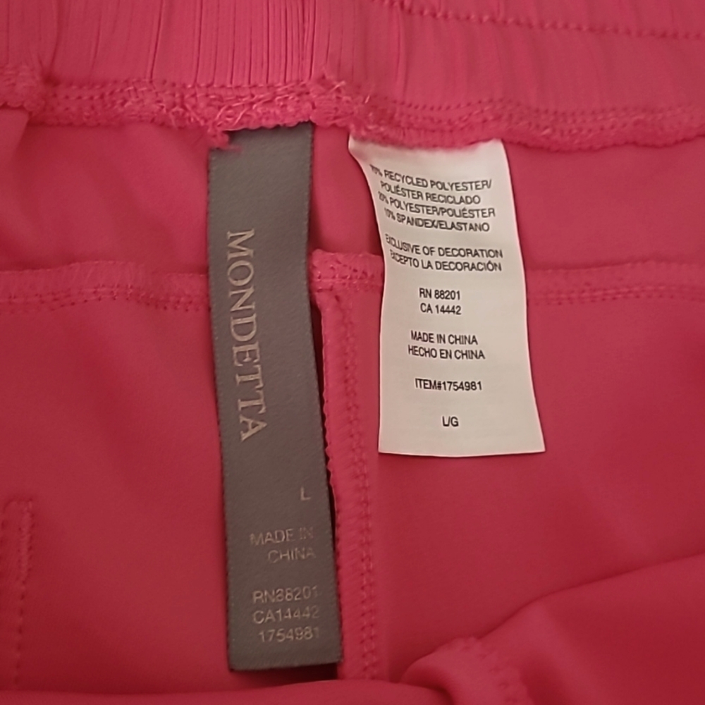 Mondetta Womens Midweight Ribbed Scuba Short - Picture 8 of 10